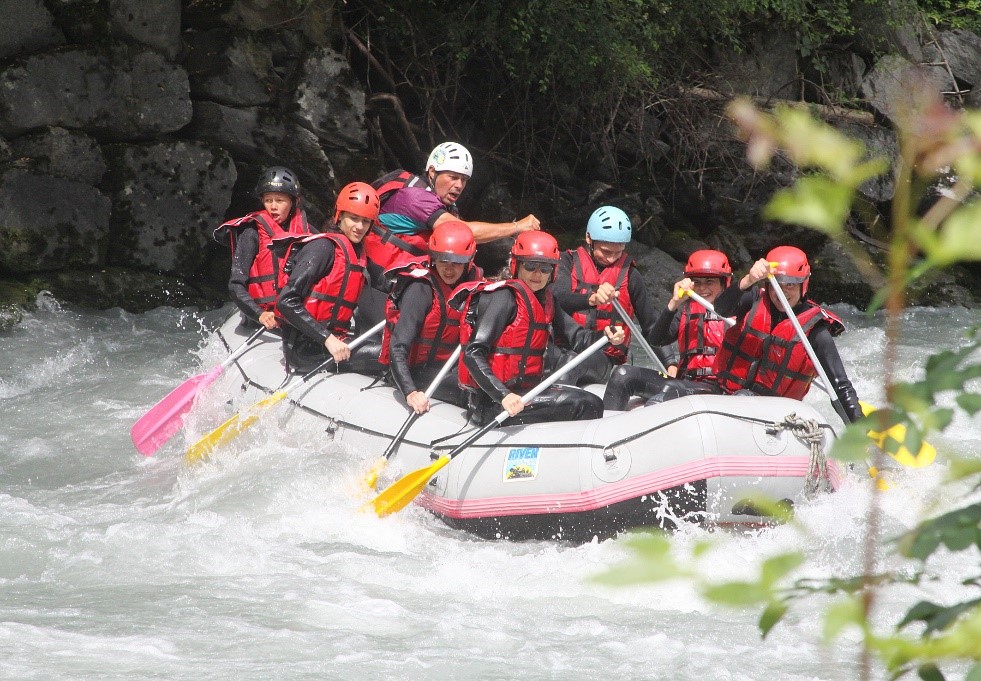 Rafting en Haute-Tarentaise