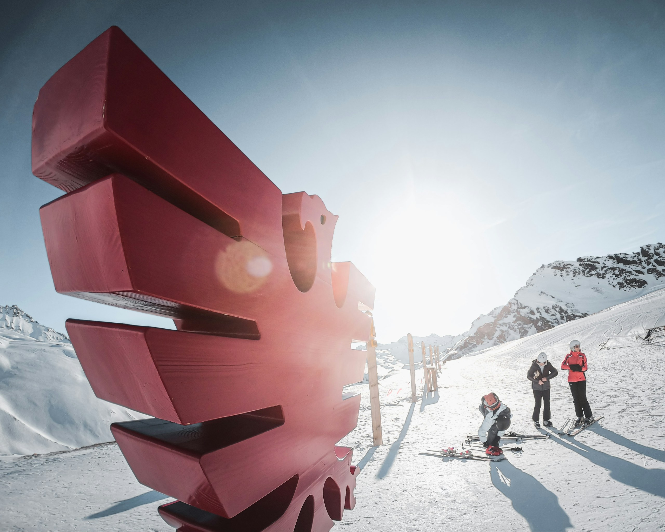Accueil voyageurs dans un logement à Val d'Isère